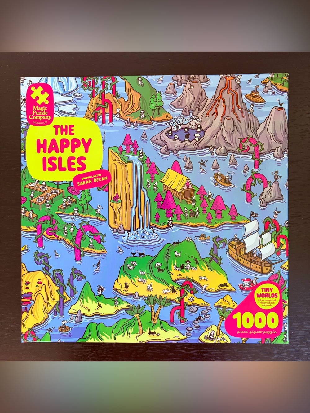 Magic Puzzle Company THE HAPPY ISLES 1000 Piece Puzzle